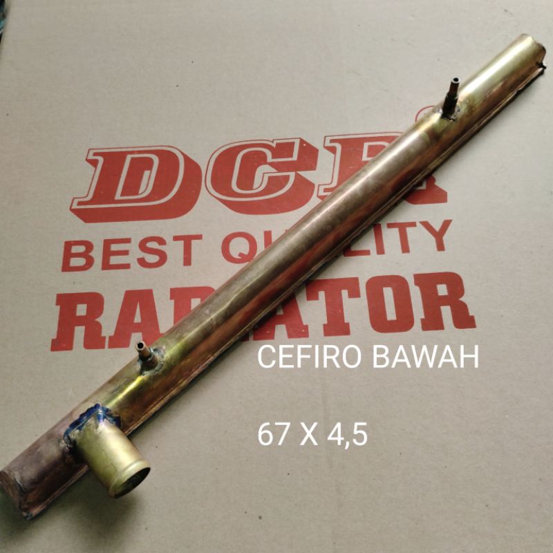 Jual (COD) Lower Tank NISSAN CEFIRO Tangki Radiator Kuningan Bawah ...