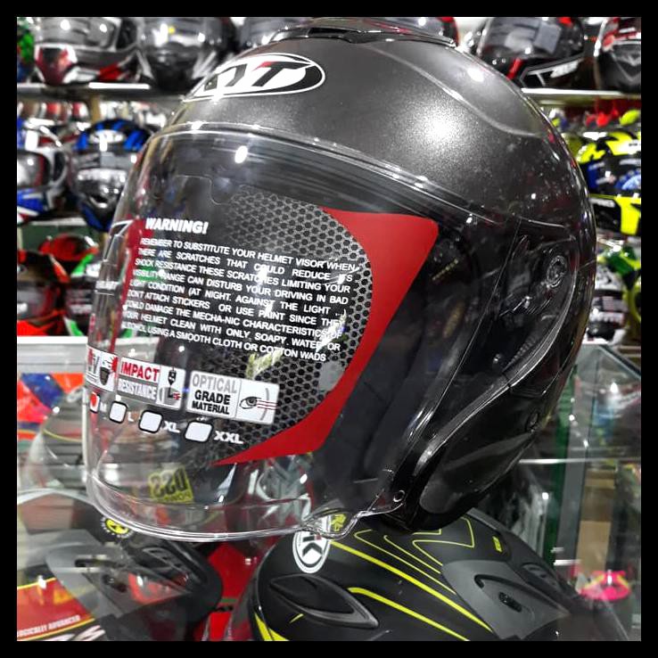 Jual HELM KYT KYOTO SOLID GUN METALIC HELM KYT ASLI ORIGINAL HELM KYT TERBARU 2022 PRIA