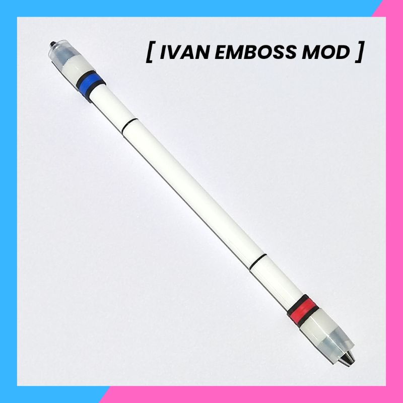 Jual Pen spinning [ Ivan Emboss Mod ] Produk Original, Berkualitas