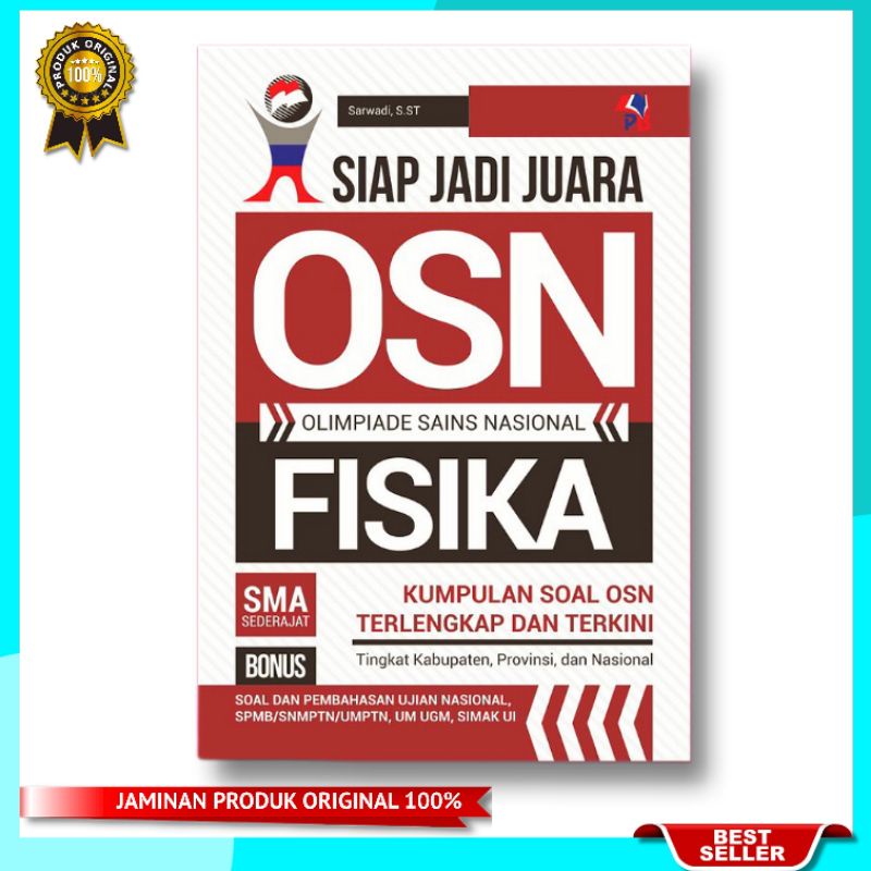 Jual Buku Olimpiade Osn Fisika Sma Siap Jadi Juara Olimpiade Sains Nasional Fisika Sma 5825