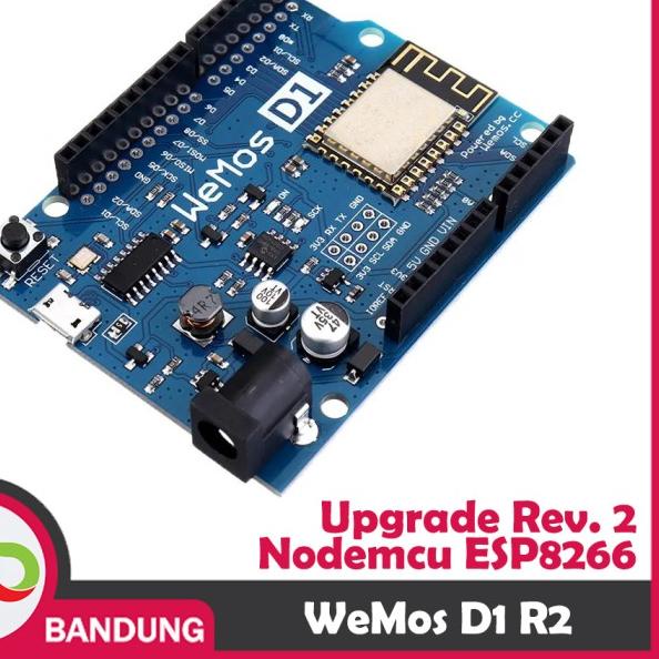 Jual WEMOS D1 R2 WIFI ESP8266 UNO BASED BOARD DEVLOPMENT NODEMCU 4MB ...
