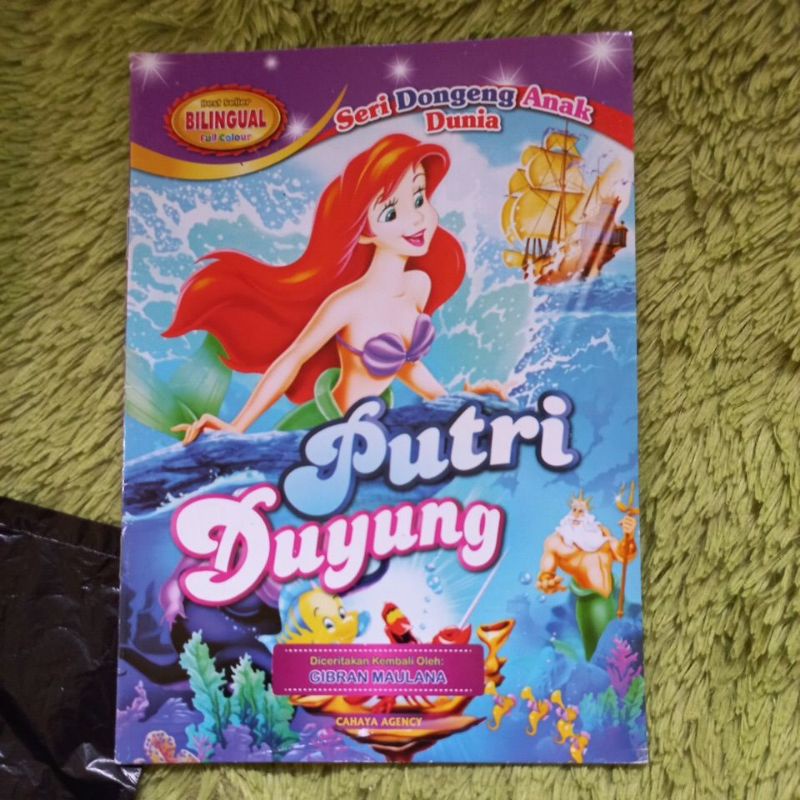 Jual ORIGINAL BUKU DONGENG CERITA ANAK RAKYAT SERI DONGENG ANAK DUNIA ...