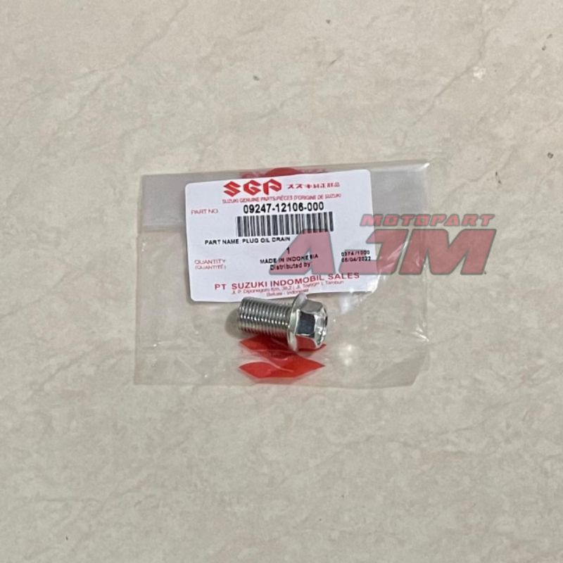 Jual Baut Oli Plug Oil Drain Satria Fu Original Sgp Suzuki Genuine Part Shopee Indonesia