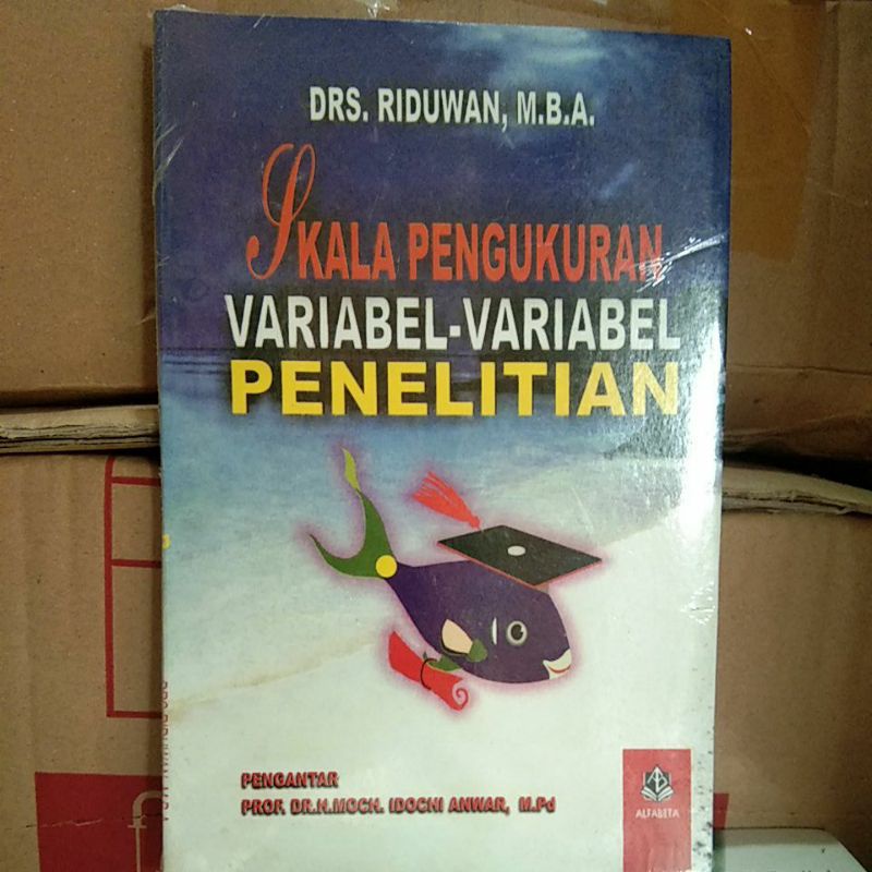 Jual Buku Skala Pengukuran Variabel Variabel Penelitian By Riduwan Shopee Indonesia