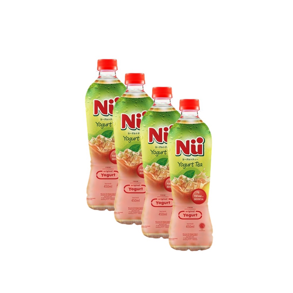 Jual Nu Yogurt Tea 4 x 450 ml Shopee Indonesia