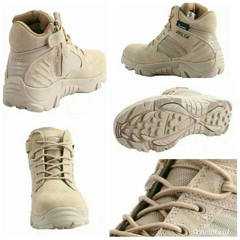 Jual Sepatu Boot Pria Delta Tactical Low 6'Inc Delta Gurun Sepatu ...