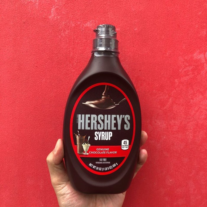 Jual Hershey's Chocolate Syrup Sirup Coklat 680ml Shopee Indonesia