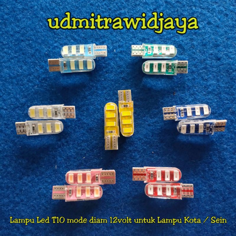 Jual Lampu led jelly 12v mode diam Lampu Kota / Lampu SEIN / RETENG ...
