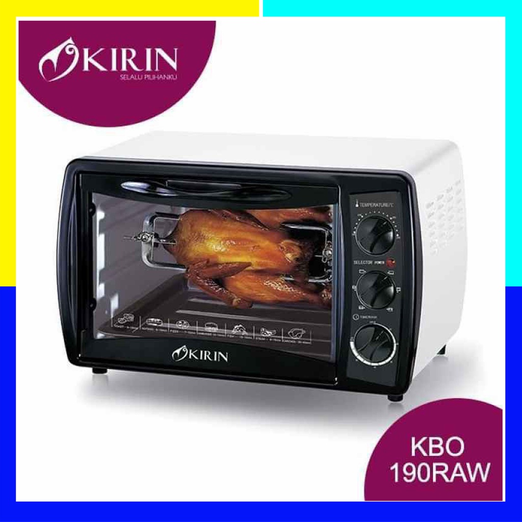 Jual KIRIN MINI OVEN TOASTER LISTRIK 19L KBO-190RAW | Shopee Indonesia