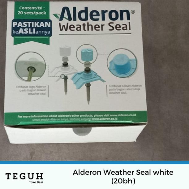 Jual Alderon Weather Seal white (20bh) Shopee Indonesia