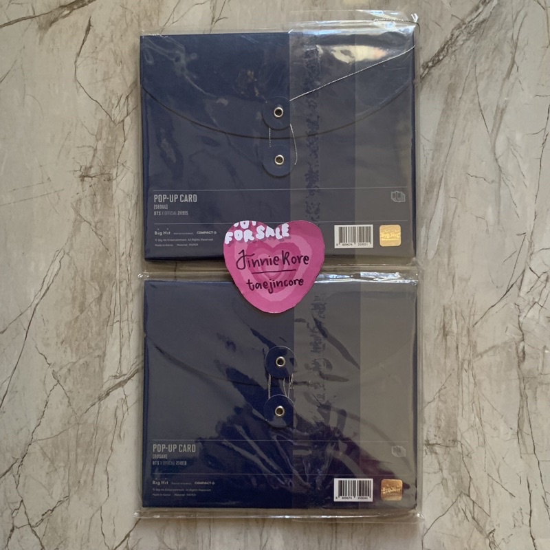 Jual BTS 5TH MUSTER OFFICIAL MERCH POPUP CARD FULLSET SEOUL