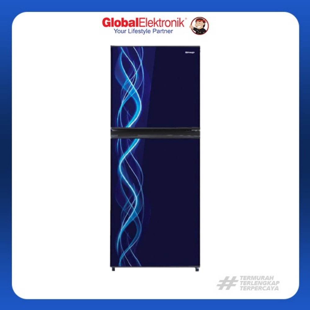 Jual SHARP KULKAS 2 PINTU SJ-197ND-VB READY BIRU | Shopee Indonesia