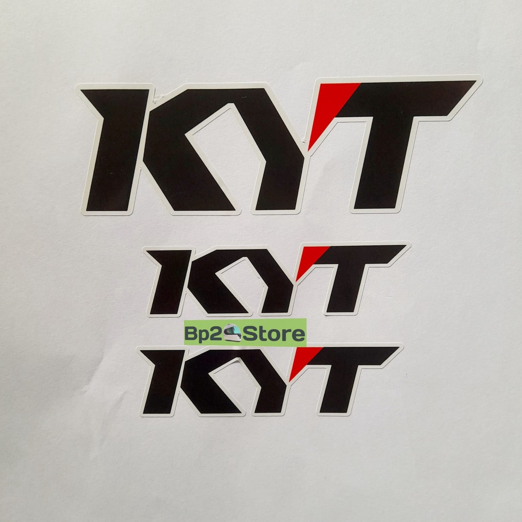 Jual Stiker Print Cutt Helm KYT / Cutting Stiker Tulisan KYT | Shopee ...
