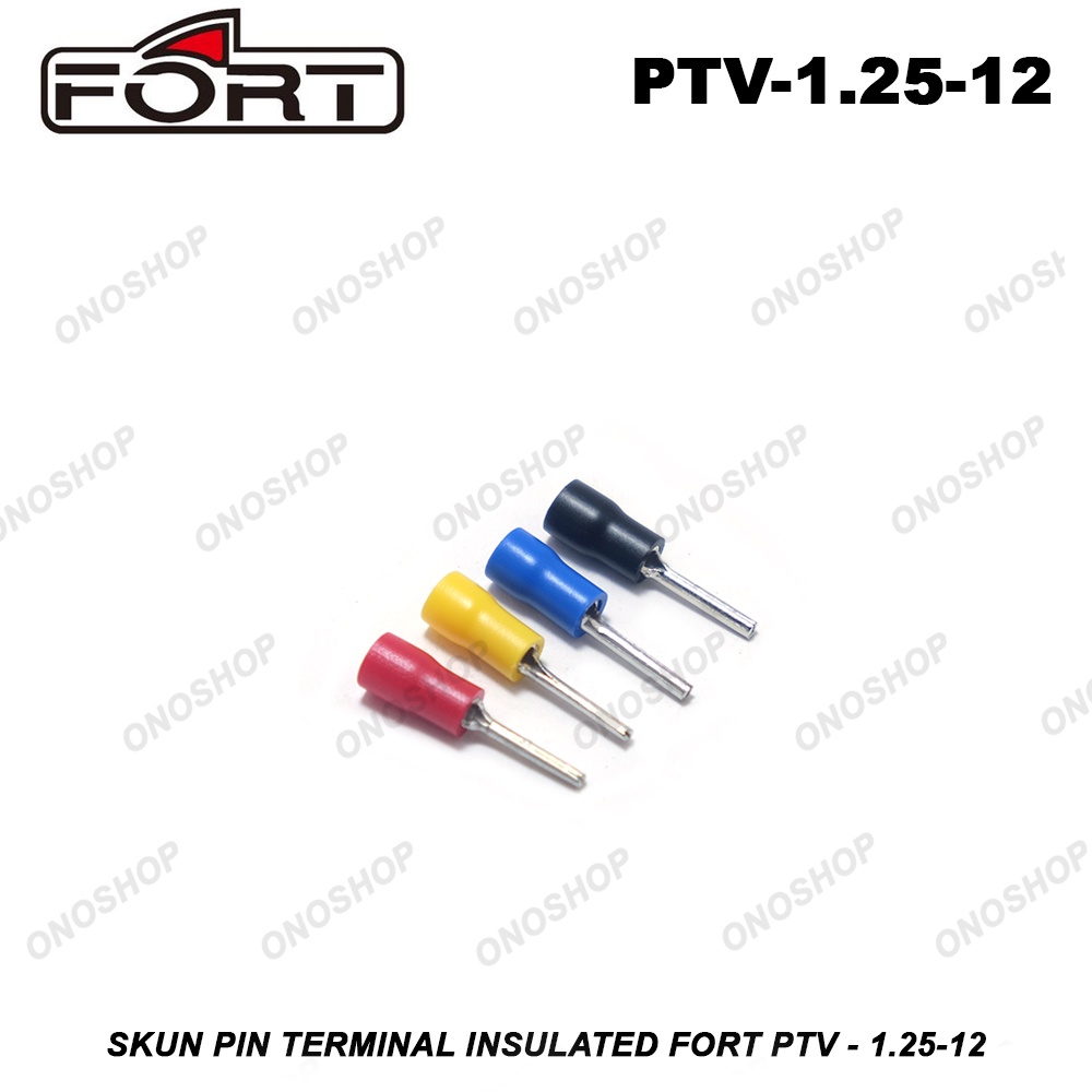 Jual Skun Pin Terminal Insulated Fort Ptv Shopee Indonesia