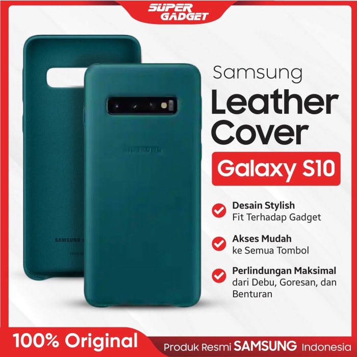 Samsung Leather Cover For Galaxy S10