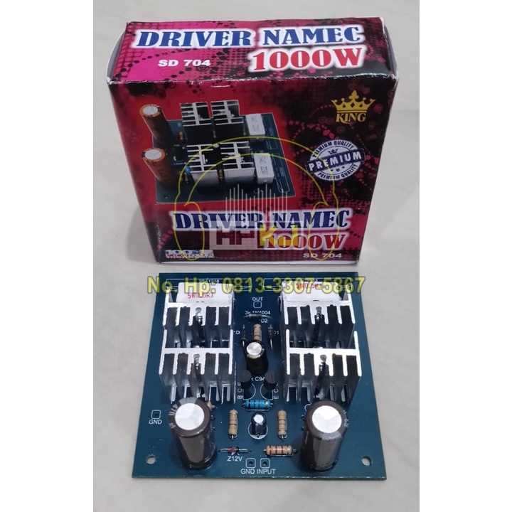 Jual KIT DRIVER POWER AMPLIFIER NAMEC KING MONO 1000 WATT SD-704