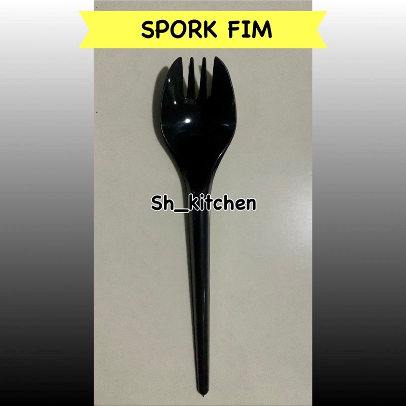 Jual Spork Hitam merk OZ isi 25 pcs Shopee Indonesia