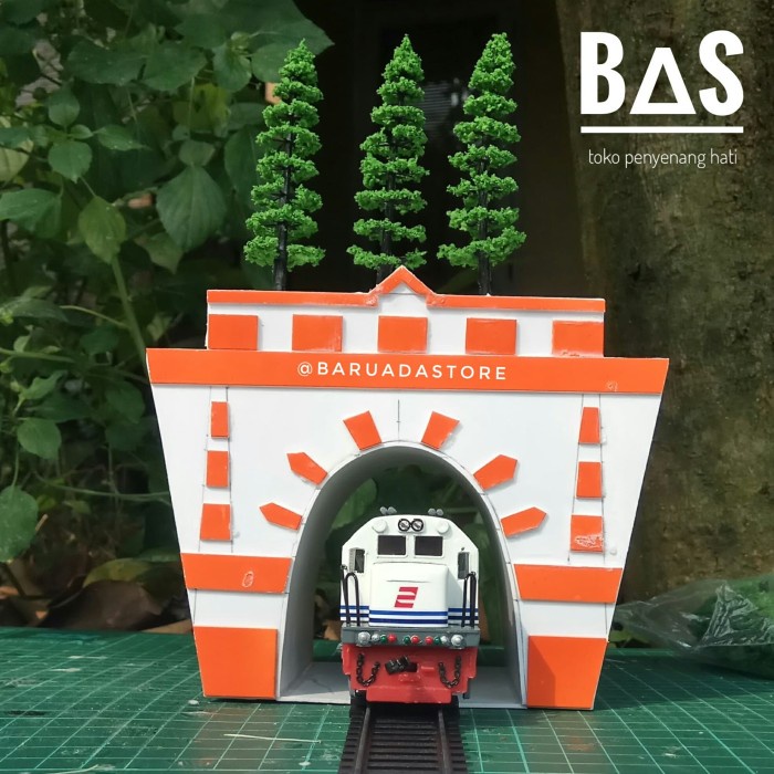 Jual Miniatur Terowongan Kereta Api KRL Rel Maket Diorama | Shopee ...