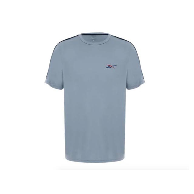 Jual Baju Running Reebok Tee TM02T Grey Original *UKURAN M L | Shopee ...