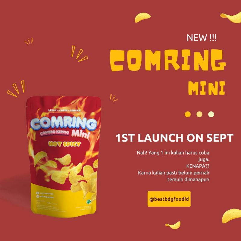 Jual Comring Mini Cempoy Spicy (Pedas) | Shopee Indonesia