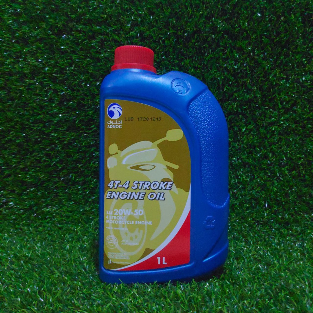 Jual Adnoc 4T 4 Stroke Engine Oil 20W50 1 liter Shopee Indonesia