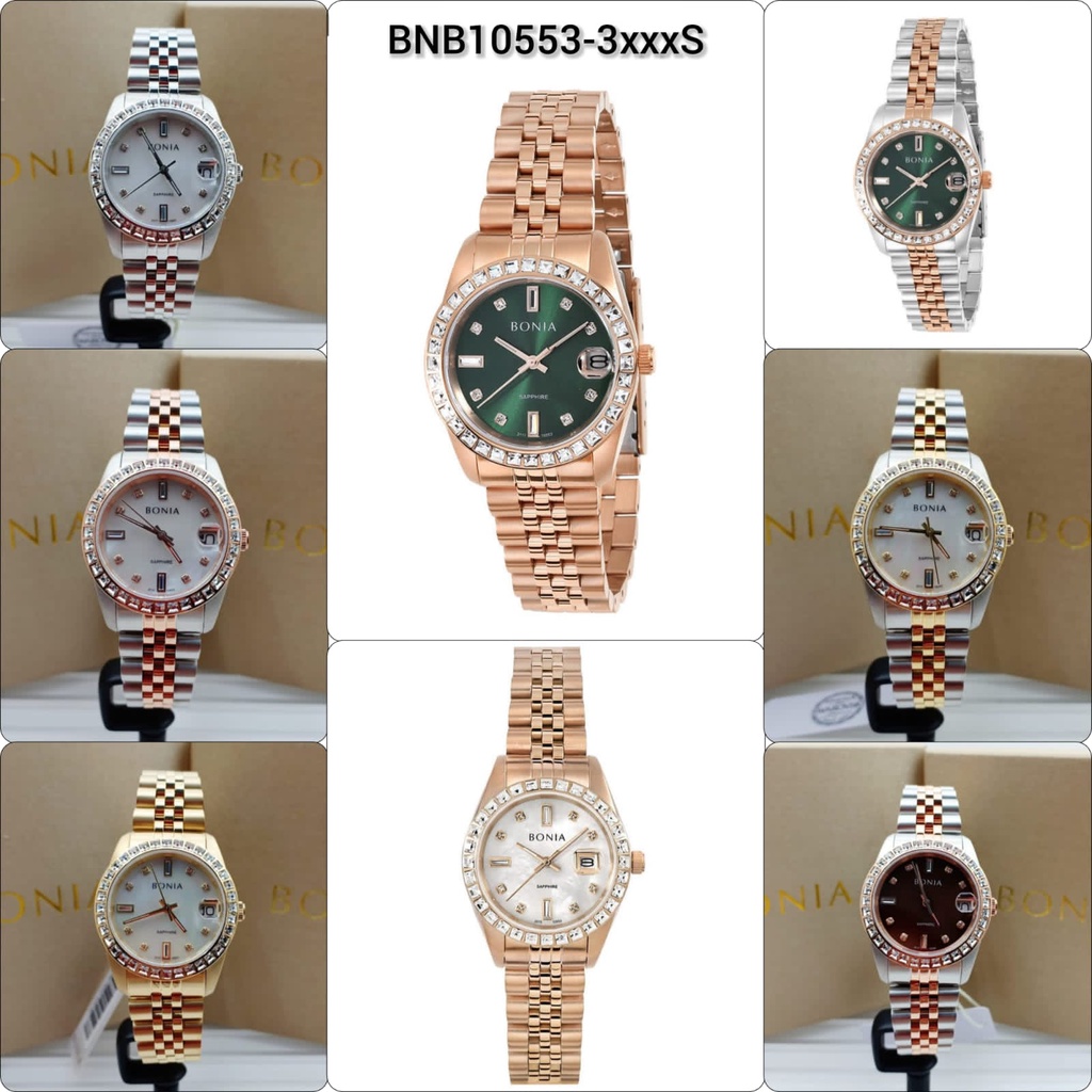 Jual BONIA BNB10553-3xxxS JAM TANGAN WANITA ORIGINAL GARANSI RESMI | Shopee  Indonesia