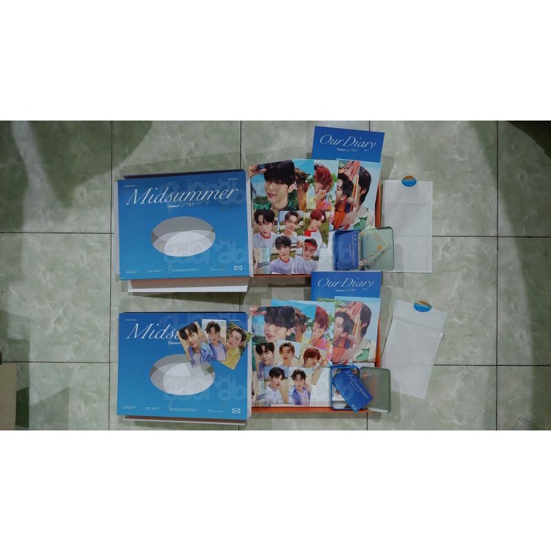 Jual [READY STOCK] TXT MIDSUMMER MIDSUM SKY BLUE SUNRISE RED ORANGEADE