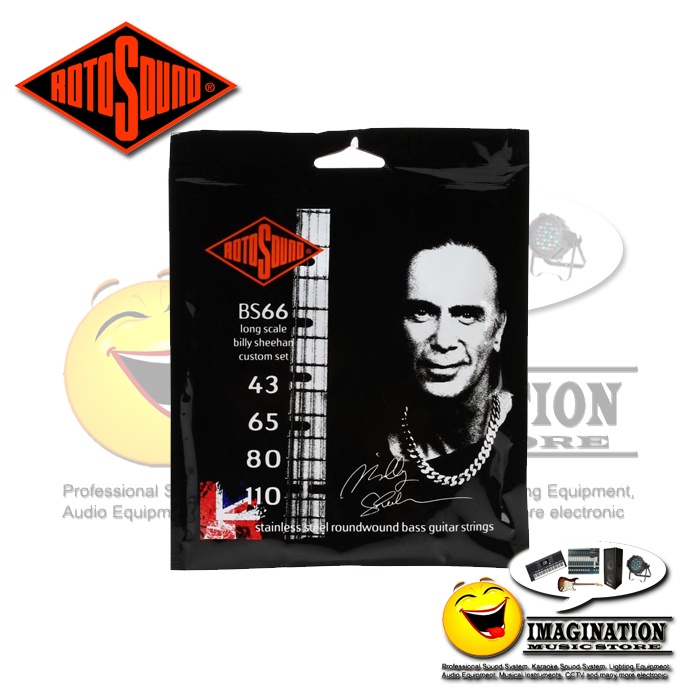 Jual Rotosound BS66 Swing Bass 66 Billy Sheehan Custom Stainless Steel 43- 110 | Shopee Indonesia