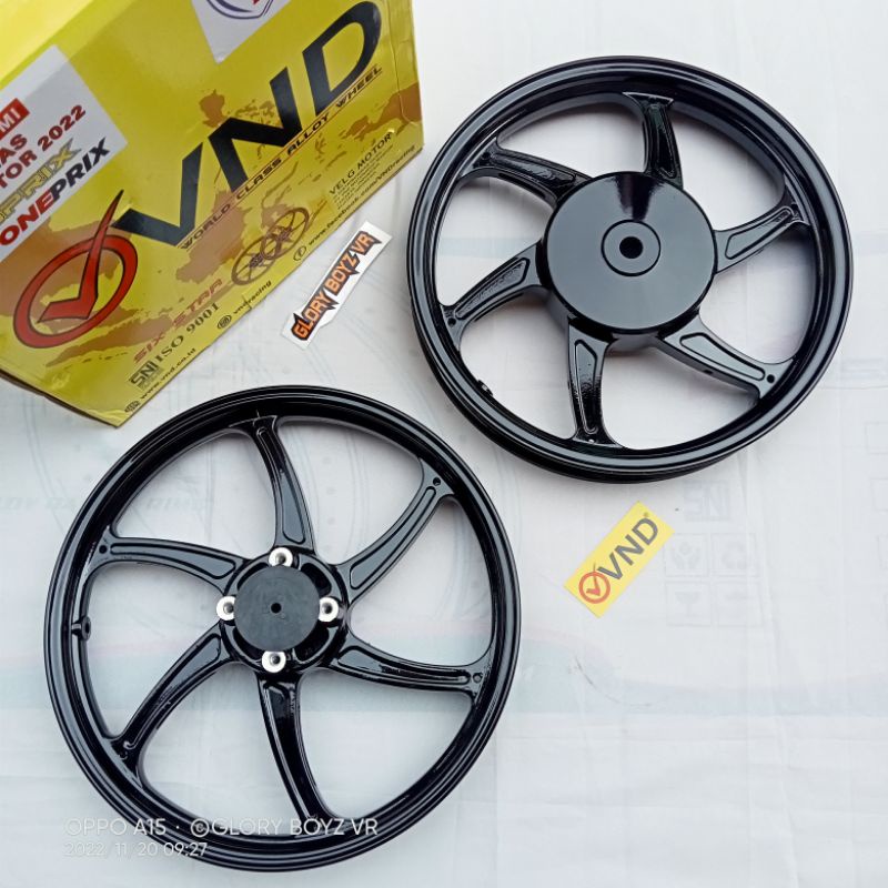 Jual Velg Vnd Six Star Mio Velg Racing Vnd Mio Shopee Indonesia