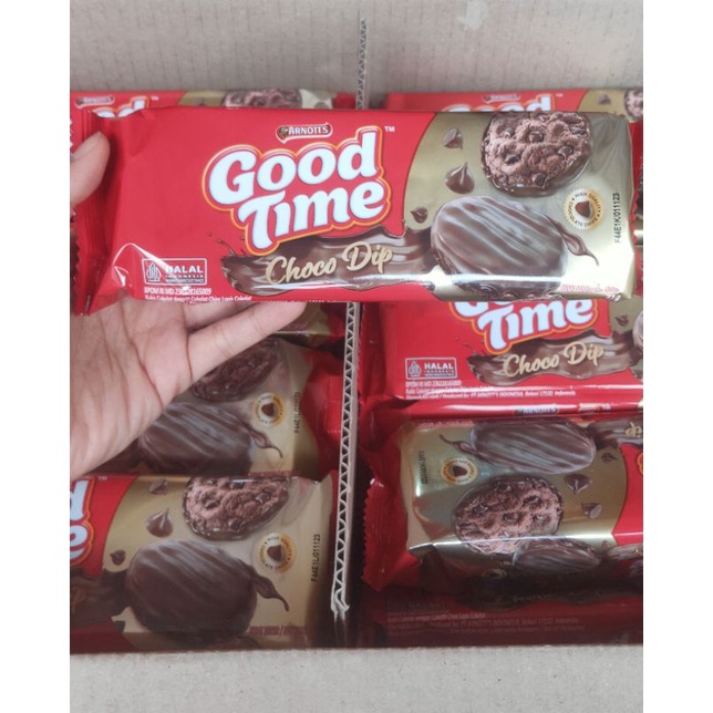 Jual Agen Distributor Makanan Ringan Biskuit Good Time Choco Dip