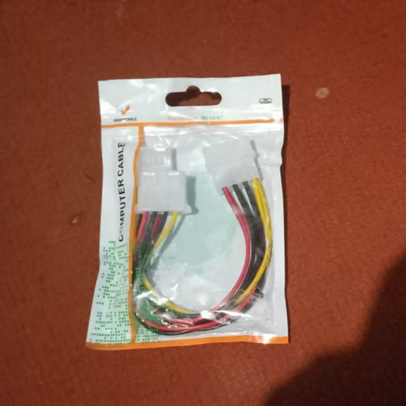 Adattatore Molex Maschio A Doppia Femmina Splitter Alimentazione Molex 4 Pin A 2 Spine - Cavo Y Da 15 Cm Per PC Splitter Molex 4 Pin Alimentatore - Foto 9