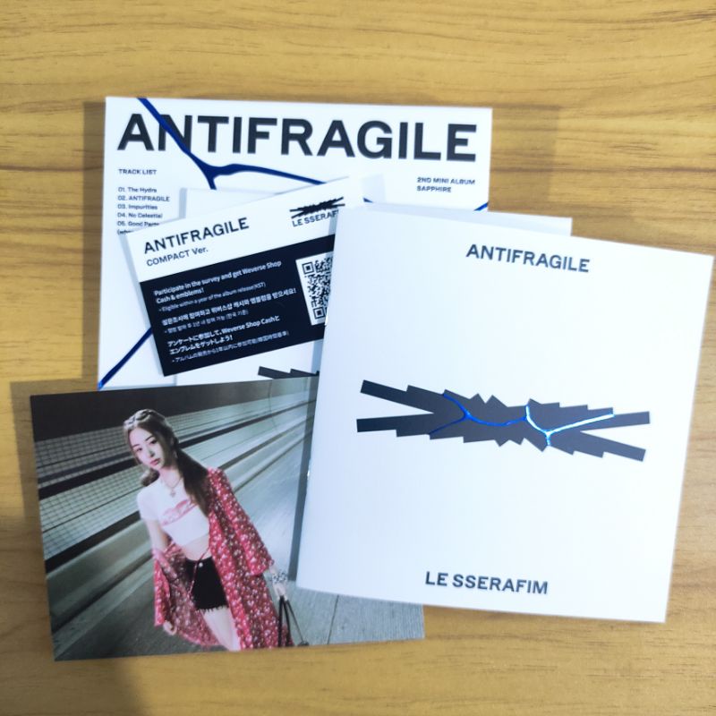 Jual LE SSERAFIM ANTIFRAGILE KAZUHA COMPACT ALBUM VERSION