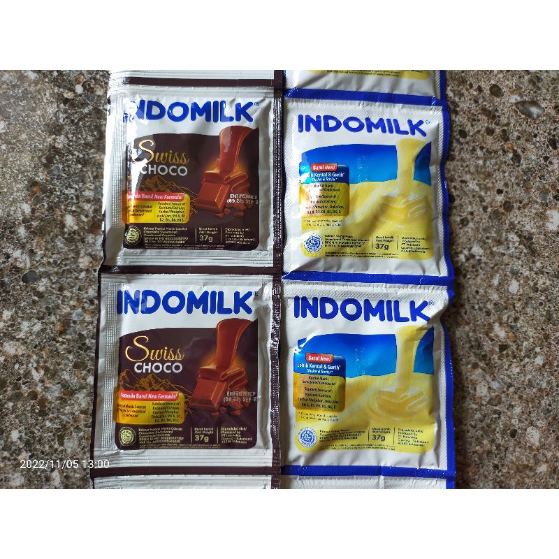 Jual indomilk kental manis sachet isi 6*37g Shopee Indonesia