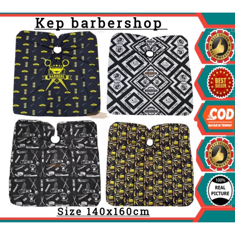 Jual COD!! KEP KEEP KIP KAIN SELIMUT POTONG RAMBUT APRON PERLENGKAPAN ...
