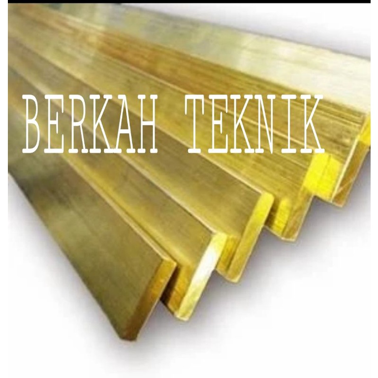 Jual Plat Strip Kuningan 4mm X 20mm X 400mm Shopee Indonesia 5210