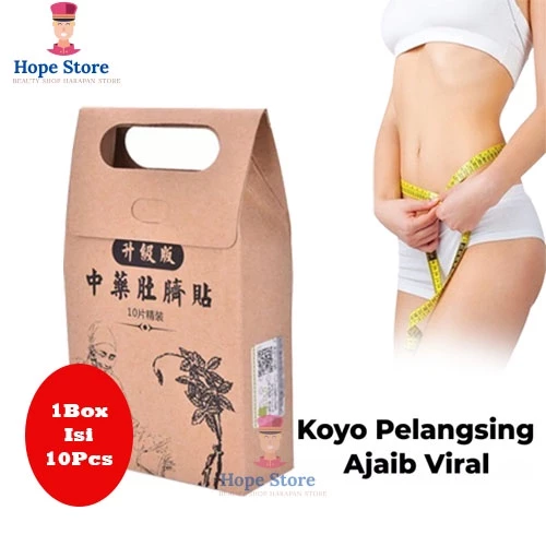 Hope Store - Slimming Patch Koyo Magnet Pembakar Lemak Ampuh Melangsingkan Tubuh [ 1 box = 10pcs ] | AutoStock