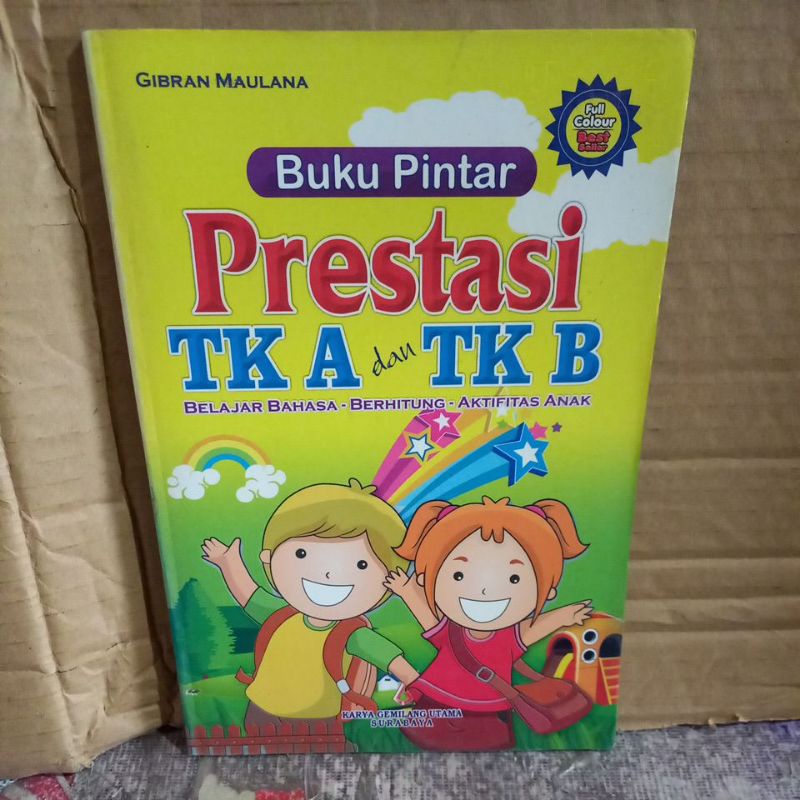 Jual BUKU PINTAR PRESTASI TK A DAN TK B GIBRAN MAULANA | Shopee Indonesia