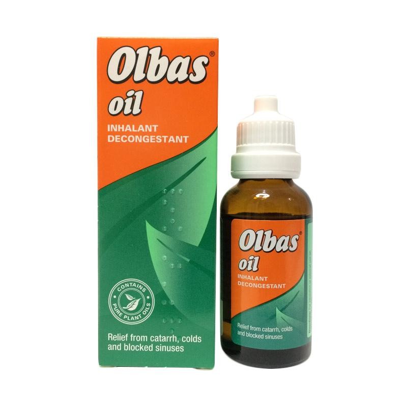 Jual OLBAS OIL INHALANT DECONGESTANT - pelega tenggorokan pernapasan ...