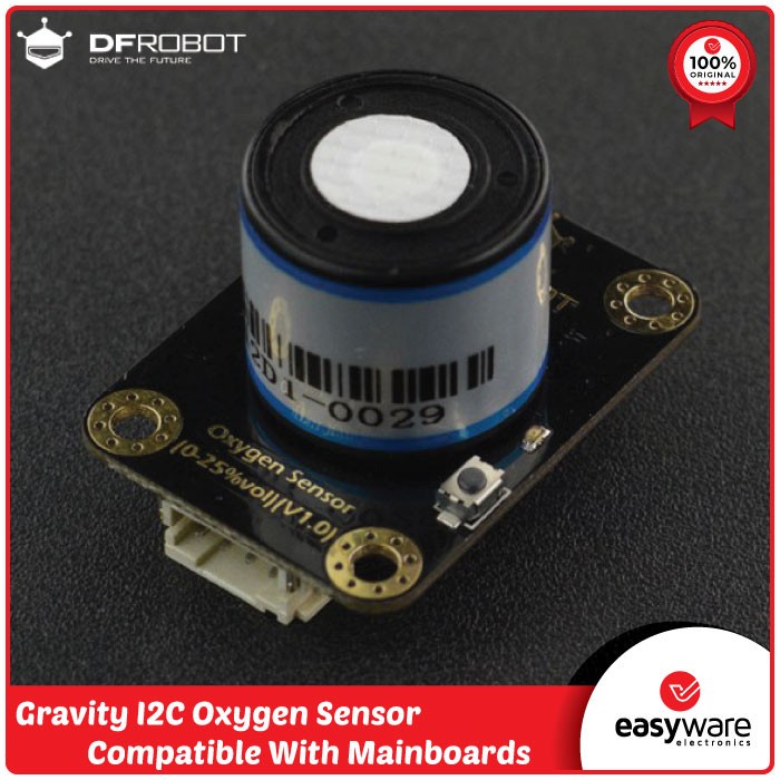 Jual DFRobot Gravity I2C Oxygen Sensor Original SASLUN | Shopee Indonesia