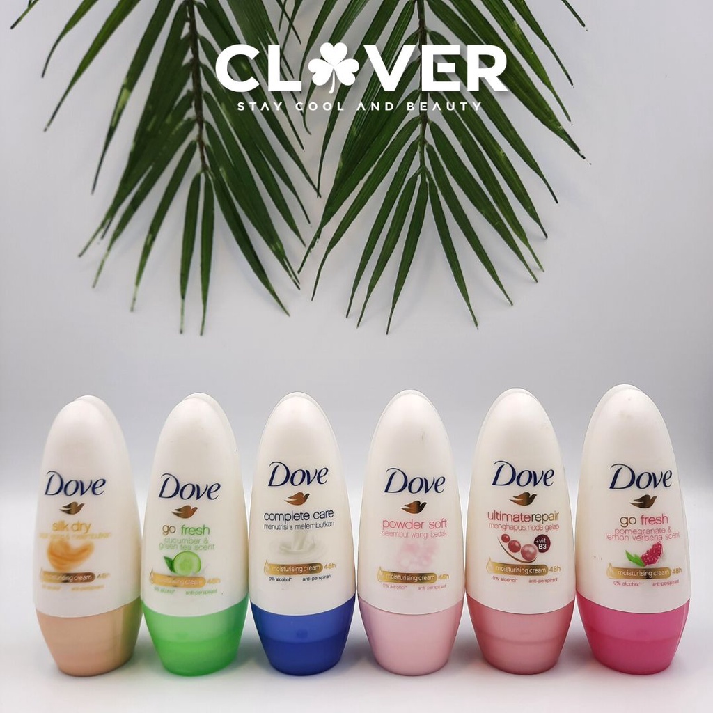 Jual DOVE MOISTURIZING CREAM ANTI PERSPIRANT ROLL ON 40ML Shopee Indonesia
