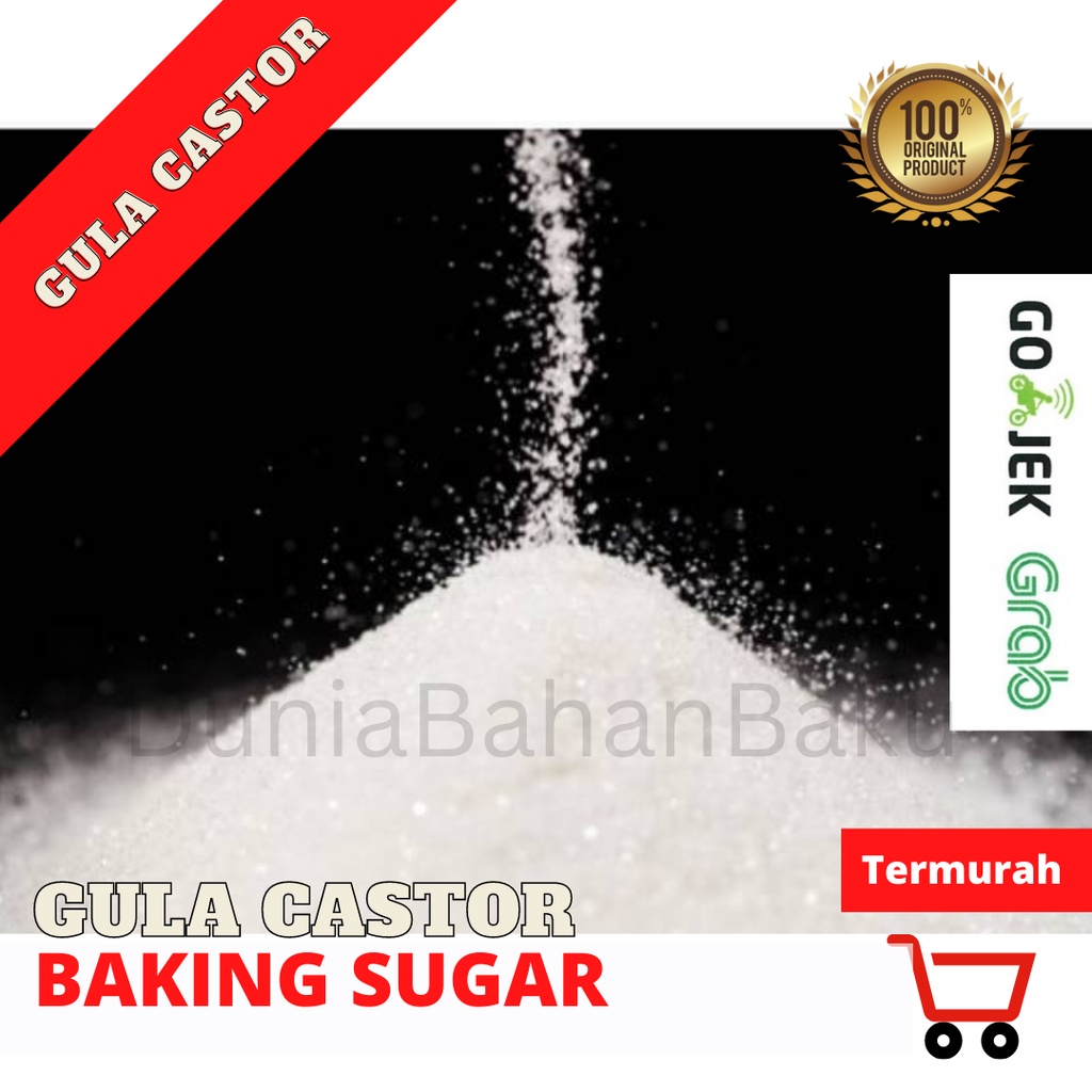 Jual Castor sugar / gula kastor / caster sugar 1kg Premium | ASLI 100% ...