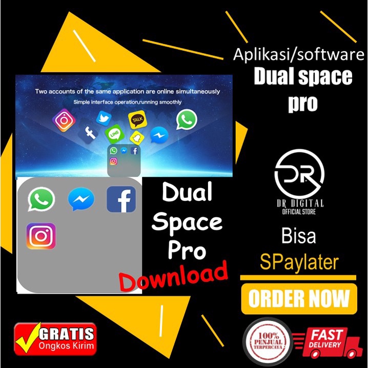 Jual Dual Space Pro - Android 100% Garansi | Shopee Indonesia