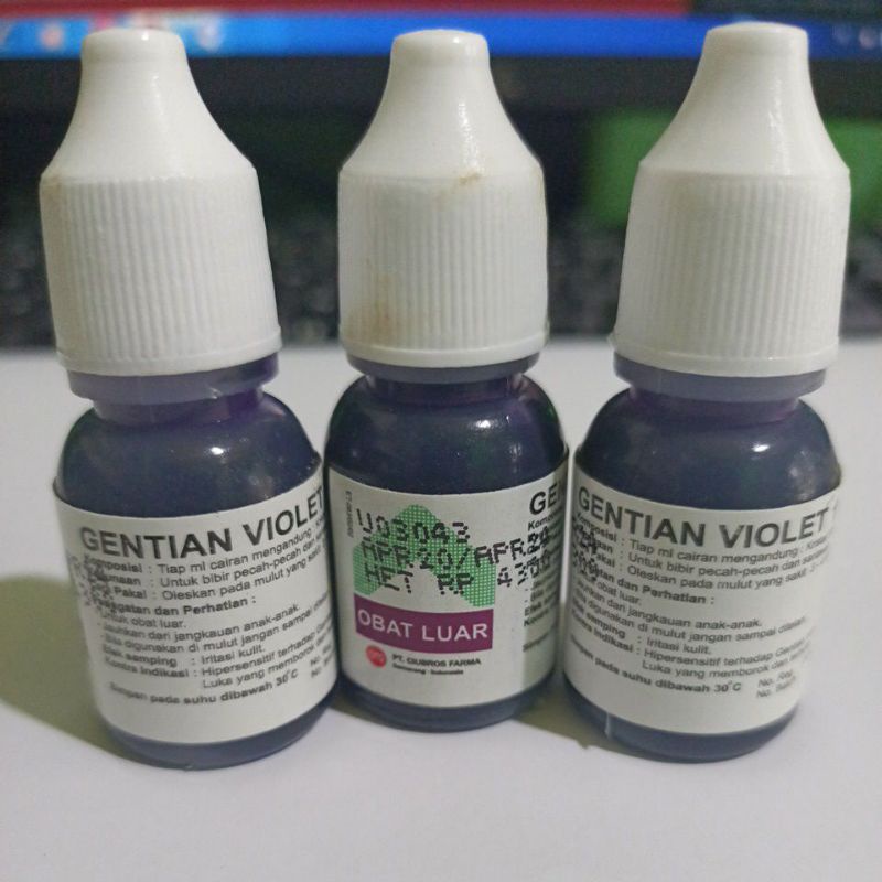 Jual Gentian Violet Obat Sariawan Shopee Indonesia