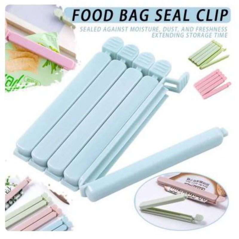 Jual Seal Klip Clip Jepit Penjepit Kantong Kemasan Makanan Ringan Plastik Segel Snack Isi 1 5 5456
