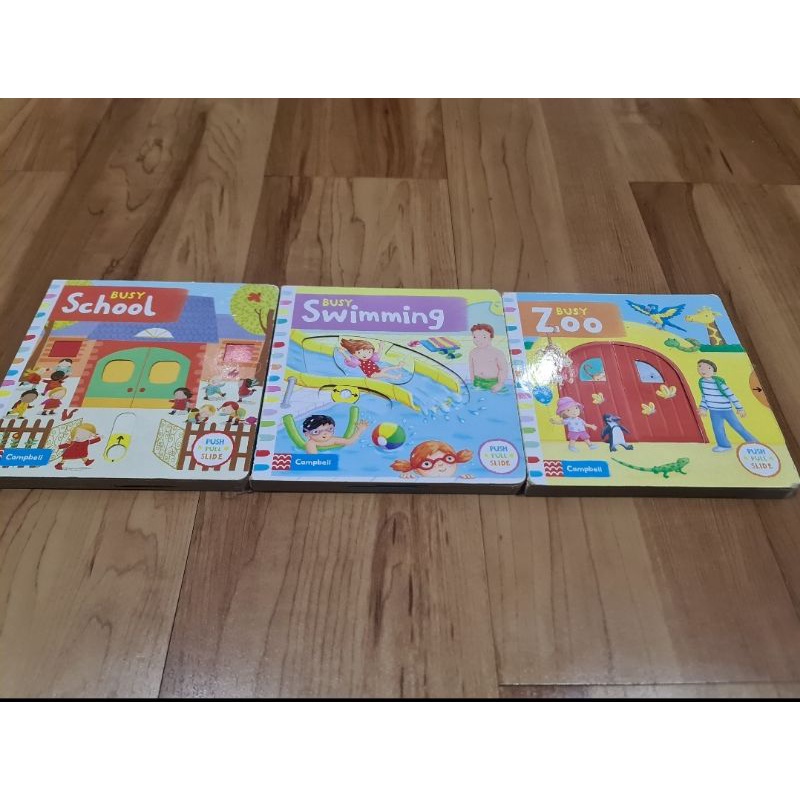 Jual Paket Buku Busy Book Campbell Preloved (3 buku) | Shopee Indonesia