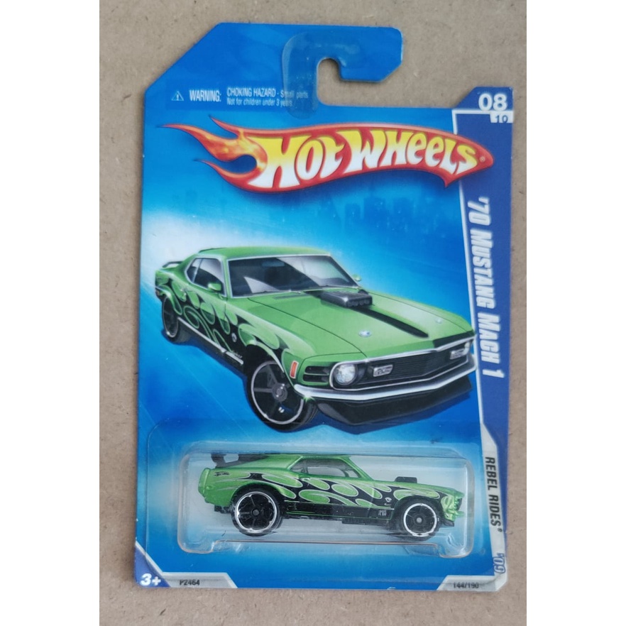 Jual Hot Wheels Mustang Mach Hijau Blue Card Shopee Indonesia