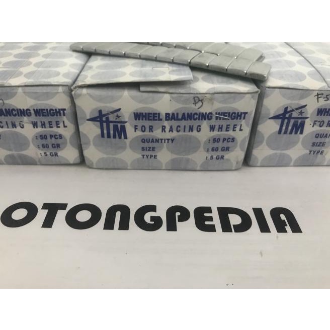 Jual Besi balancing tempel / Balance bukan Timah / Wheel balancing ...