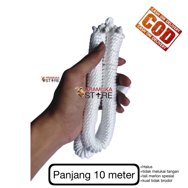 Jual Tali Marlon 10 Meter | Tali Tambang | Tali Pramuka | Seragam ...