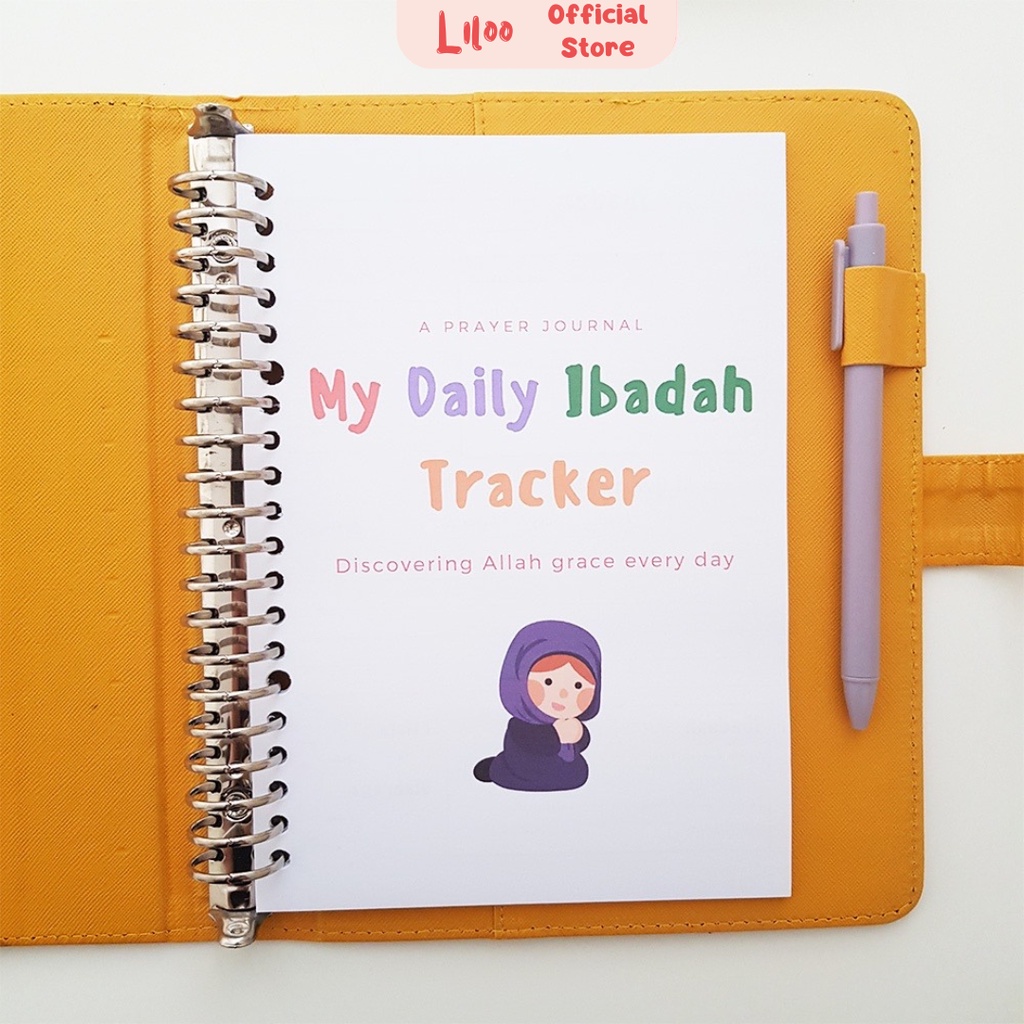 Jual Daily Flashee Ibadah Tracker Untuk Muslim Sholat Tracker Catatan ...
