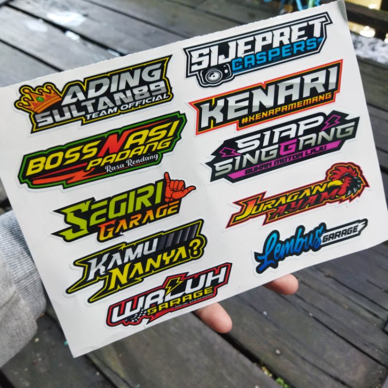 Jual Stiker pack Best seller isi 10pcs | Shopee Indonesia